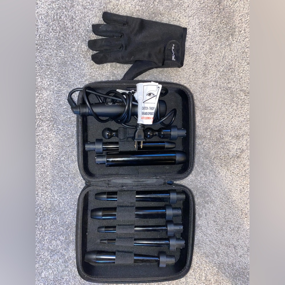 Nume interchangeable curling wand